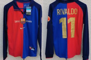 FC Barcelona jersey 1999/00 #11 RIVALDO Century LS