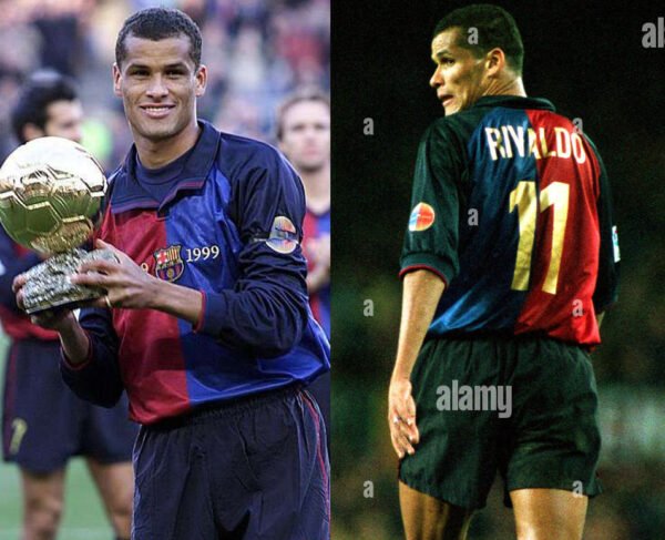 FC Barcelona jersey 1999/00 #11 RIVALDO Century LS