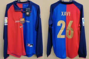 FC Barcelona jersey 1999/00 #26 XAVI Century LS