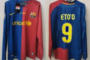 FC Barcelona jersey 2009 #9 ETO'O Final Champions League LS