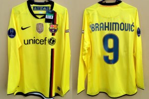 FC Barcelona jersey 2009/10 #9 IBRAHIMOVICH Champions League LS