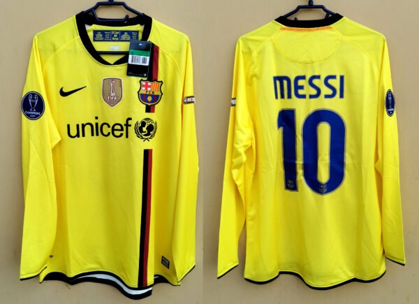 FC Barcelona jersey 2009/10 #10 MESSI Champions League LS