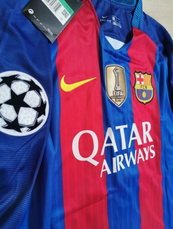 FC Barcelona jersey 2016/17 #10 MESSI Champions League LS