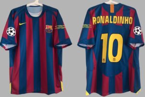FC Barcelona jersey 2005 #10 RONALDINHO Final Champions League