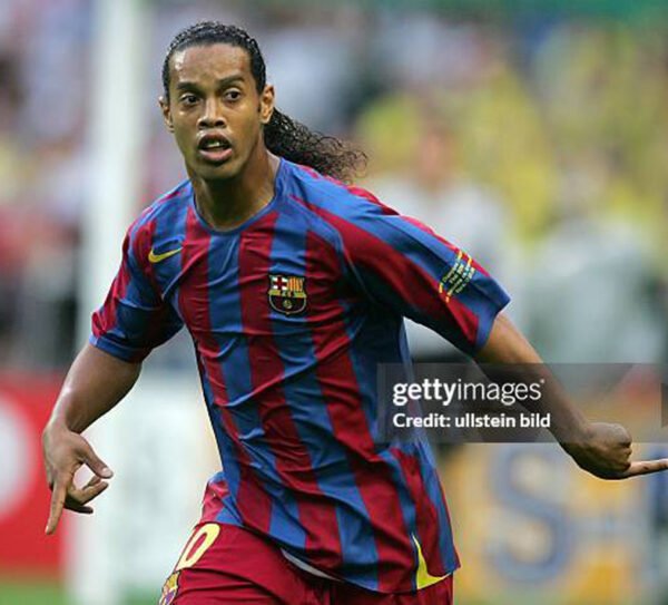 FC Barcelona jersey 2005 #10 RONALDINHO Final Champions League