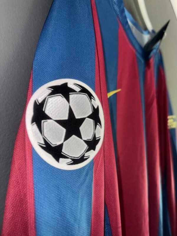 FC Barcelona jersey 2005 #10 RONALDINHO Final Champions League