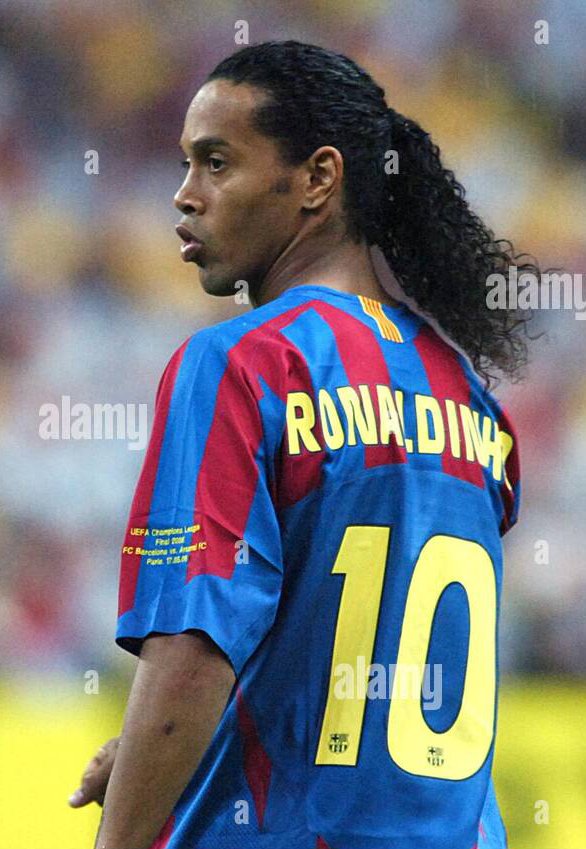FC Barcelona jersey 2005 #10 RONALDINHO Final Champions League