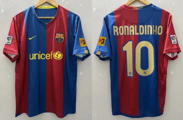 FC Barcelona jersey 2006/07 #10 RONALDINHO La Liga