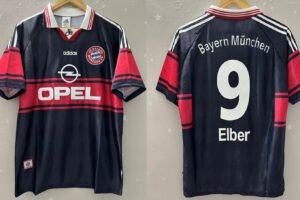 Bayern Munich jersey 1997/98 #9 ELBER Bundesliga