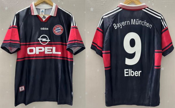 Bayern Munich jersey 1997/98 #9 ELBER Bundesliga