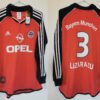Bayern Munich jersey 1999/01 #3 LIZARAZU Bundesliga LS