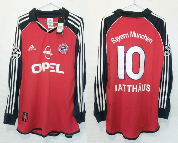 Bayern Munich jersey 1999/01 #10 MATTHAUS Champions League LS
