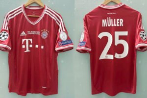 Bayern Munich jersey 2013 #25 MULLER Final Champions League