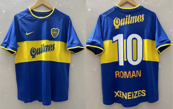 Boca Juniors jersey 2000/01 #10 ROMAN Riquelme