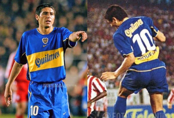 Boca Juniors jersey 2001/02 #10 RIQUELME