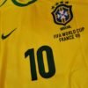 Brazil jersey 1998 #10 RIVALDO World Cup LS