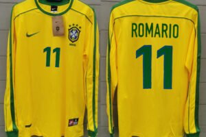 Brazil jersey 1998 #11 ROMARIO World Cup LS