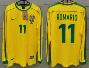 Brazil jersey 1998 #11 ROMARIO World Cup LS