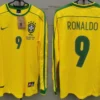 Brazil jersey 1998 #9 RONALDO World Cup