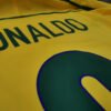 Brazil jersey 1998 #9 RONALDO World Cup