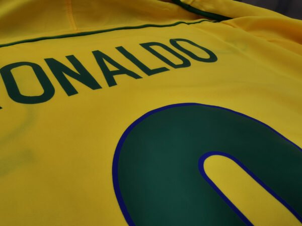 Brazil jersey 1998 #9 RONALDO World Cup