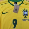 Brazil jersey 1998 #9 RONALDO World Cup