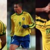 Brazil jersey 1998 #9 RONALDO World Cup