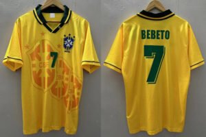 Brazil jersey 1994 #7 BEBETO World Cup