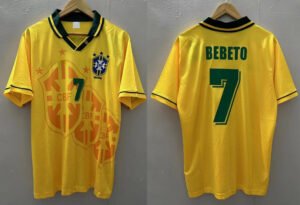Brazil jersey 1994 #7 BEBETO World Cup