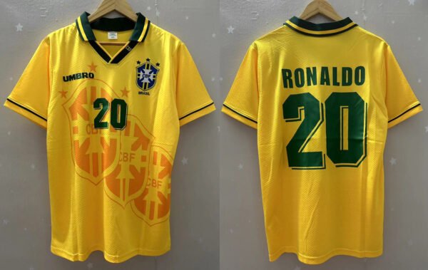 Brazil jersey 1994 #20 RONALDO World Cup