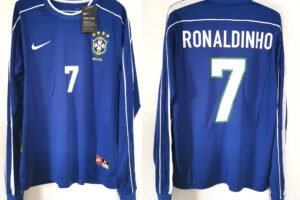 Brazil jersey 1997/98 #7 RONALDINHO LS