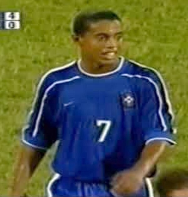 Brazil jersey 1997/98 #7 RONALDINHO LS
