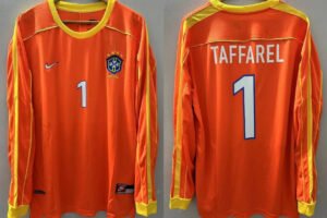 Brazil jersey 1998 #1 TAFFAREL World Cup Goalkeeper