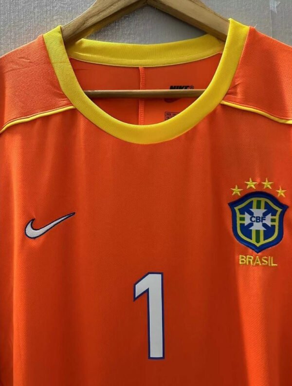 Brazil jersey 1998 #1 TAFFAREL World Cup Goalkeeper