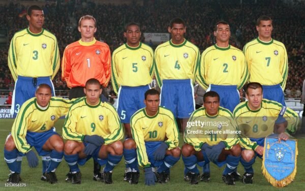 Brazil jersey 1998 #1 TAFFAREL World Cup Goalkeeper