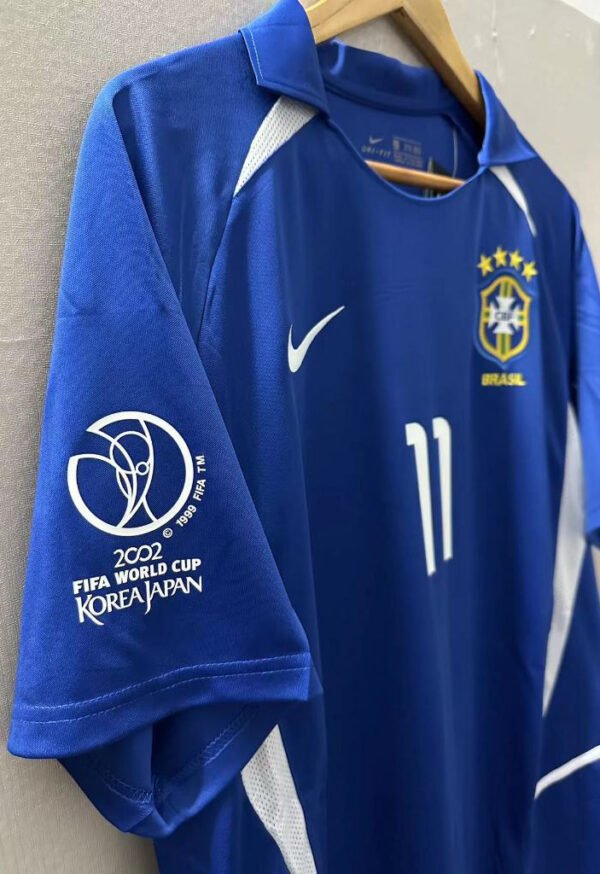 Brazil jersey 2002 #11 RONALDINHO World Cup