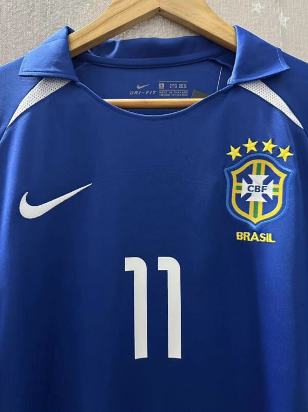Brazil jersey 2002 #11 RONALDINHO World Cup