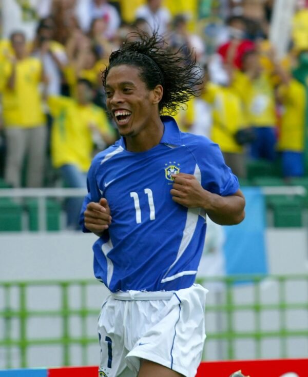 Brazil jersey 2002 #11 RONALDINHO World Cup
