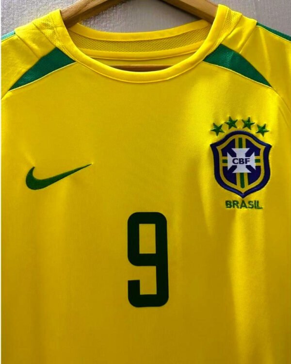 Brazil jersey 2002 #9 RONALDO World Cup