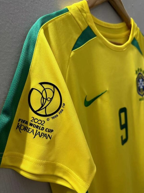 Brazil jersey 2002 #9 RONALDO World Cup