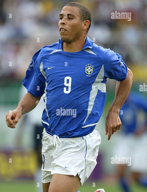 Brazil jersey 2002 #9 RONALDO World Cup