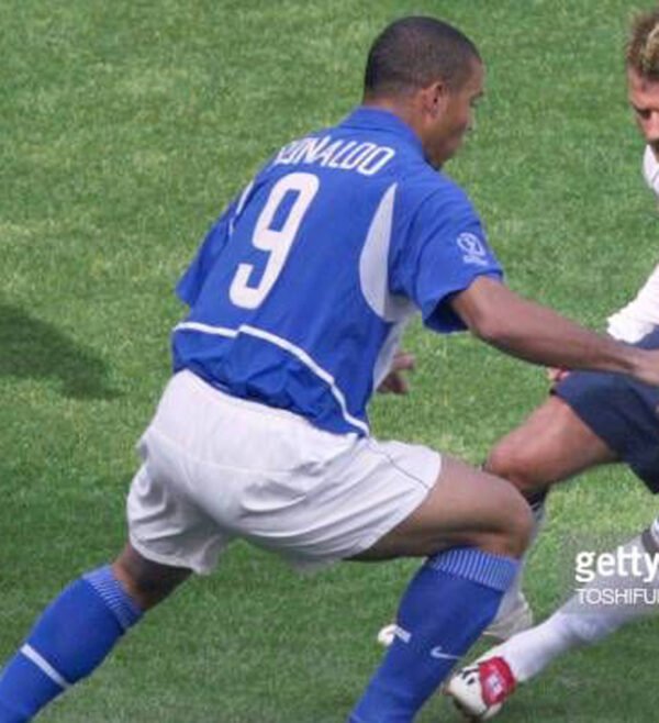 Brazil jersey 2002 #9 RONALDO World Cup