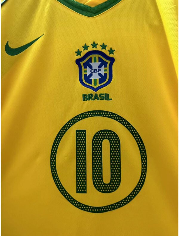 brasil2004ronaldinho2 Brazil jersey 2004 #10 RONALDINHO