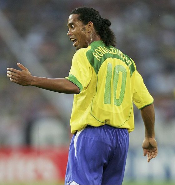 brasil2004ronaldinho7 Brazil jersey 2004 #10 RONALDINHO