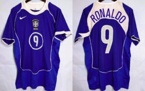 Brazil jersey 2004 #9 RONALDO