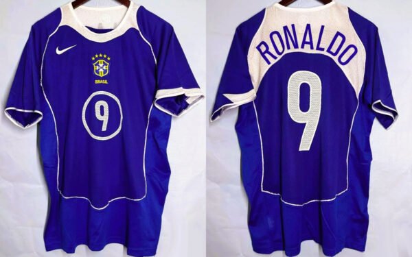 Brazil jersey 2004 #9 RONALDO