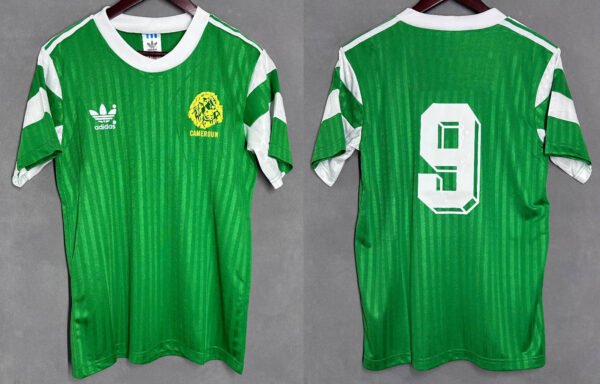 Cameroon jersey 1990 #9 MILLA World Cup