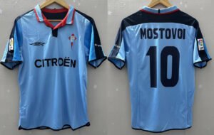 Celta de Vigo jersey 2004/05 #10 MOSTOVOI La Liga