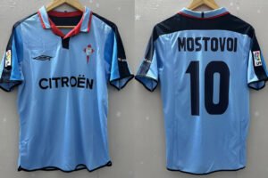 Celta de Vigo jersey 2004/05 #10 MOSTOVOI La Liga