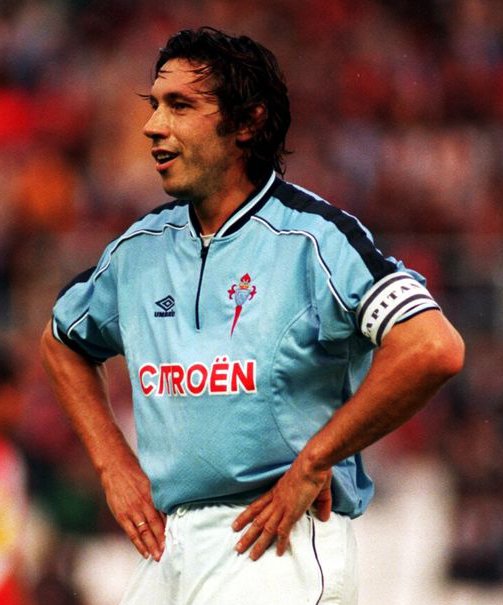 Celta de Vigo jersey 2004/05 #10 MOSTOVOI La Liga